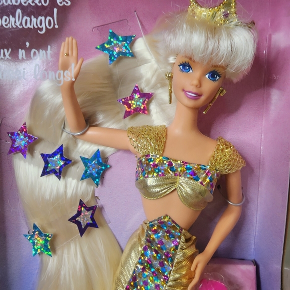 Barbie Jewel Hair Mermaid, 1995 Year, LongHair, Vintage Barbie , Old Barbie Doll - Picture 7 of 11